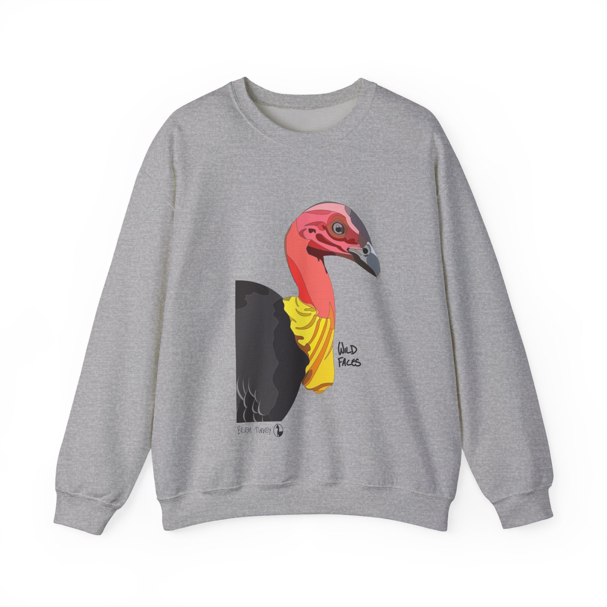 Australian Brush-turkey Sweatshirt | Unisex Heavy Blend™ Crewneck