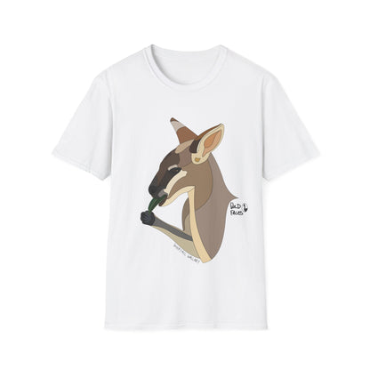 Whiptail Wallaby - Unisex Softstyle T-Shirt Printify