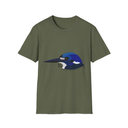 Forest Kingfisher - Unisex Softstyle T-Shirt Printify