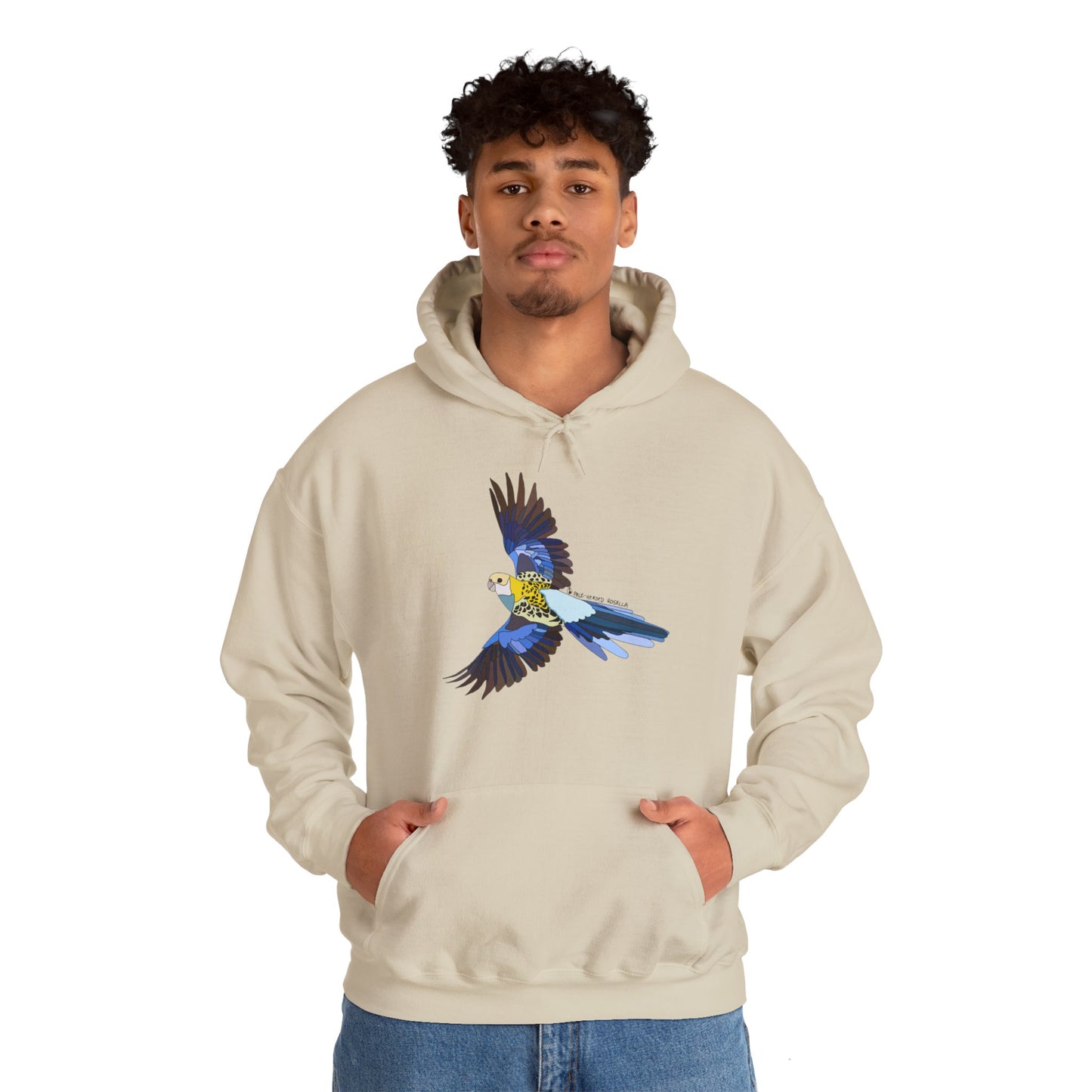 Pale-headed Rosella | Unisex Heavy Blend™ Hooded Sweatshirt