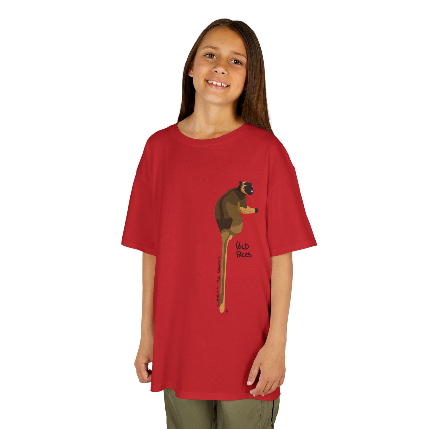 Lumholtz's Tree Kangaroo | Kids Heavy Cotton™ Tee