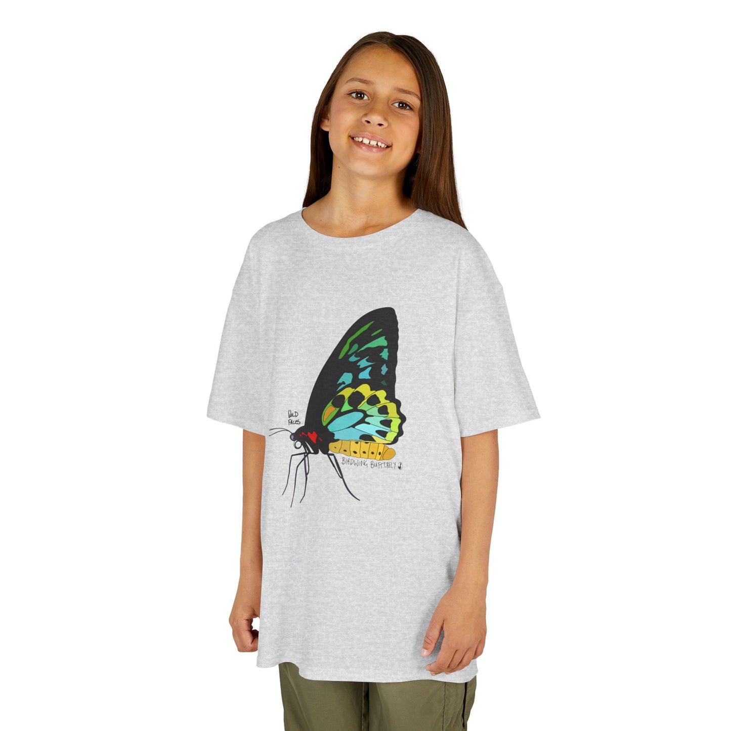 Birdwing Butterfly | Kids Heavy Cotton™ Tee