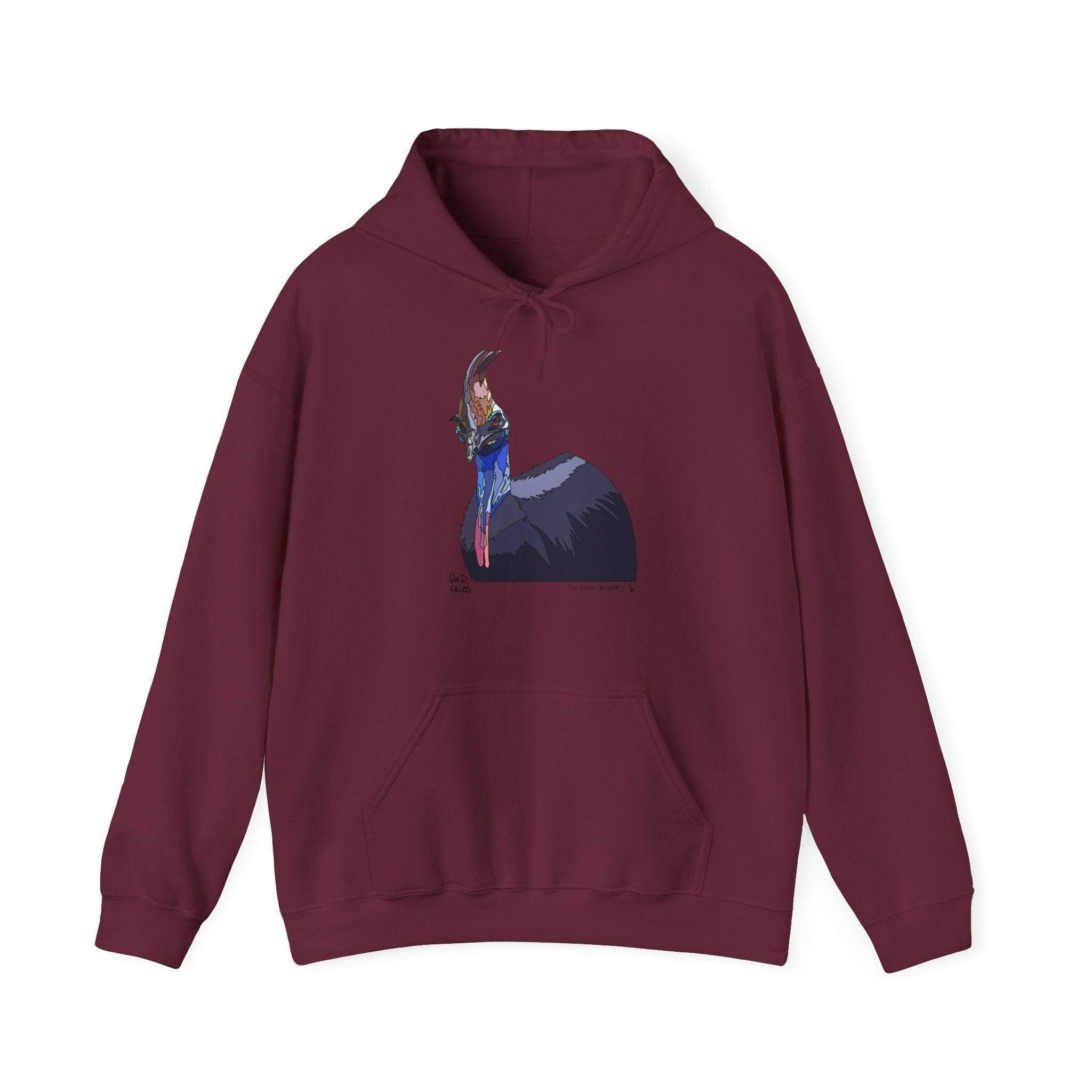 Southern Cassowary | Unisex Heavy Blend™ Hooded Sweatshirt