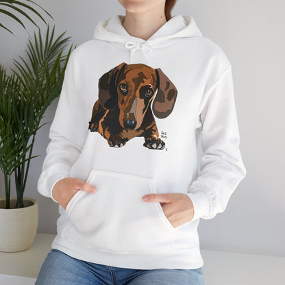 Dachshund (body) | Unisex Heavy Blend™ Hooded Sweatshirt
