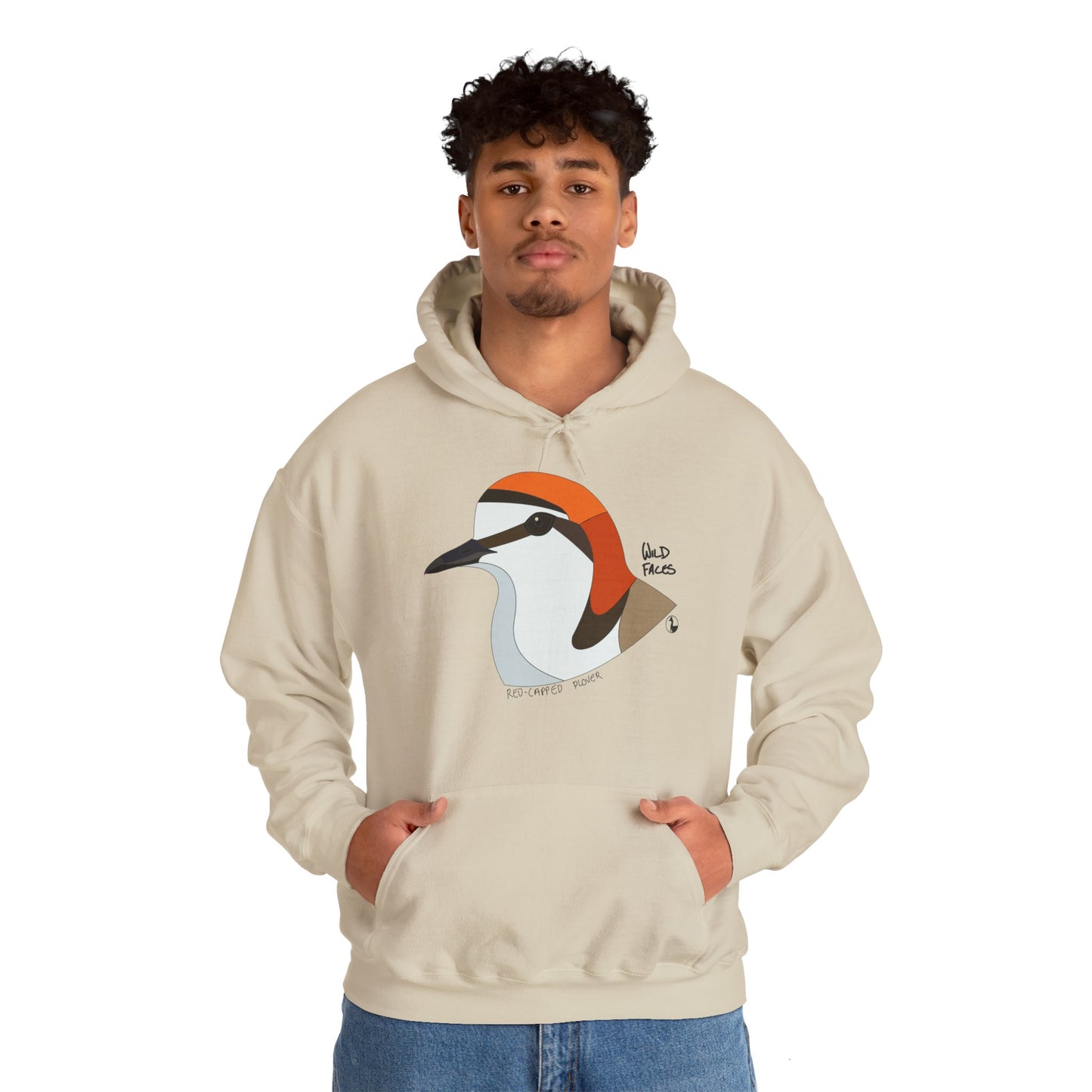 Red-capped Plover | Unisex Heavy Blend™ Hooded Sweatshirt