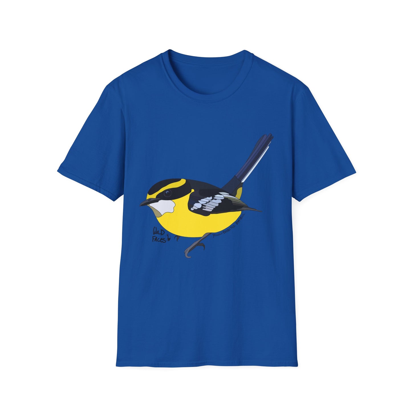 Yellow-breasted Boatbill - Unisex Softstyle T-Shirt