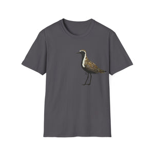Golden Plover - Small design - Unisex Softstyle T-Shirt Printify
