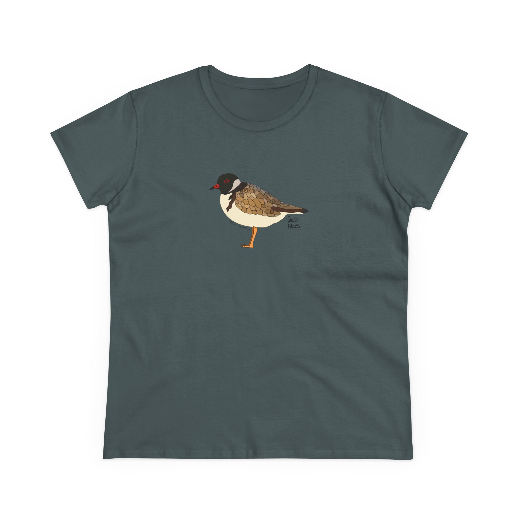 Hooded Plover - Women's Midweight Cotton Tee