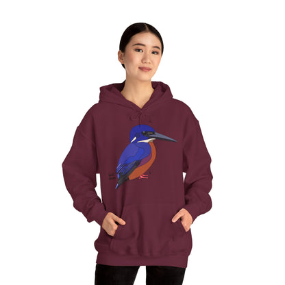 Azure Kingfisher | Unisex Heavy Blend™ Hooded Sweatshirt