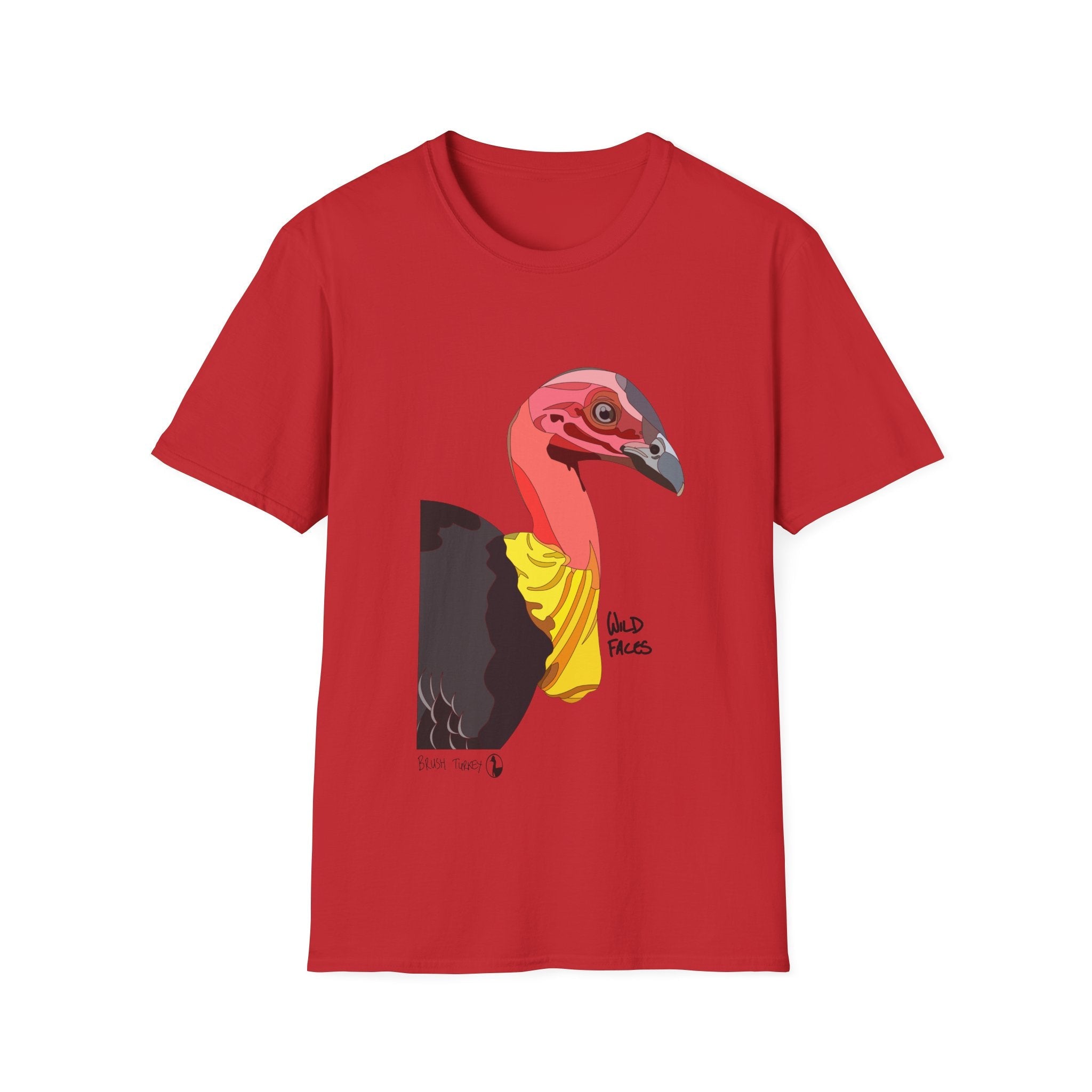 Australian Brushturkey - Unisex Softstyle T-Shirt Printify