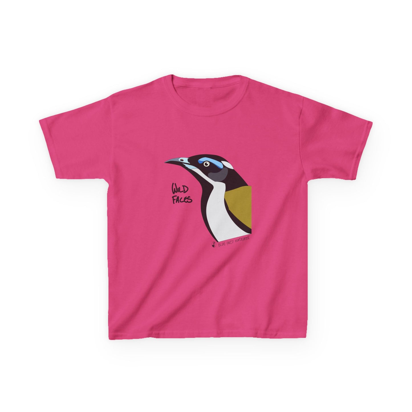 Blue-faced Honeyeater | Kids Heavy Cotton™ Tee