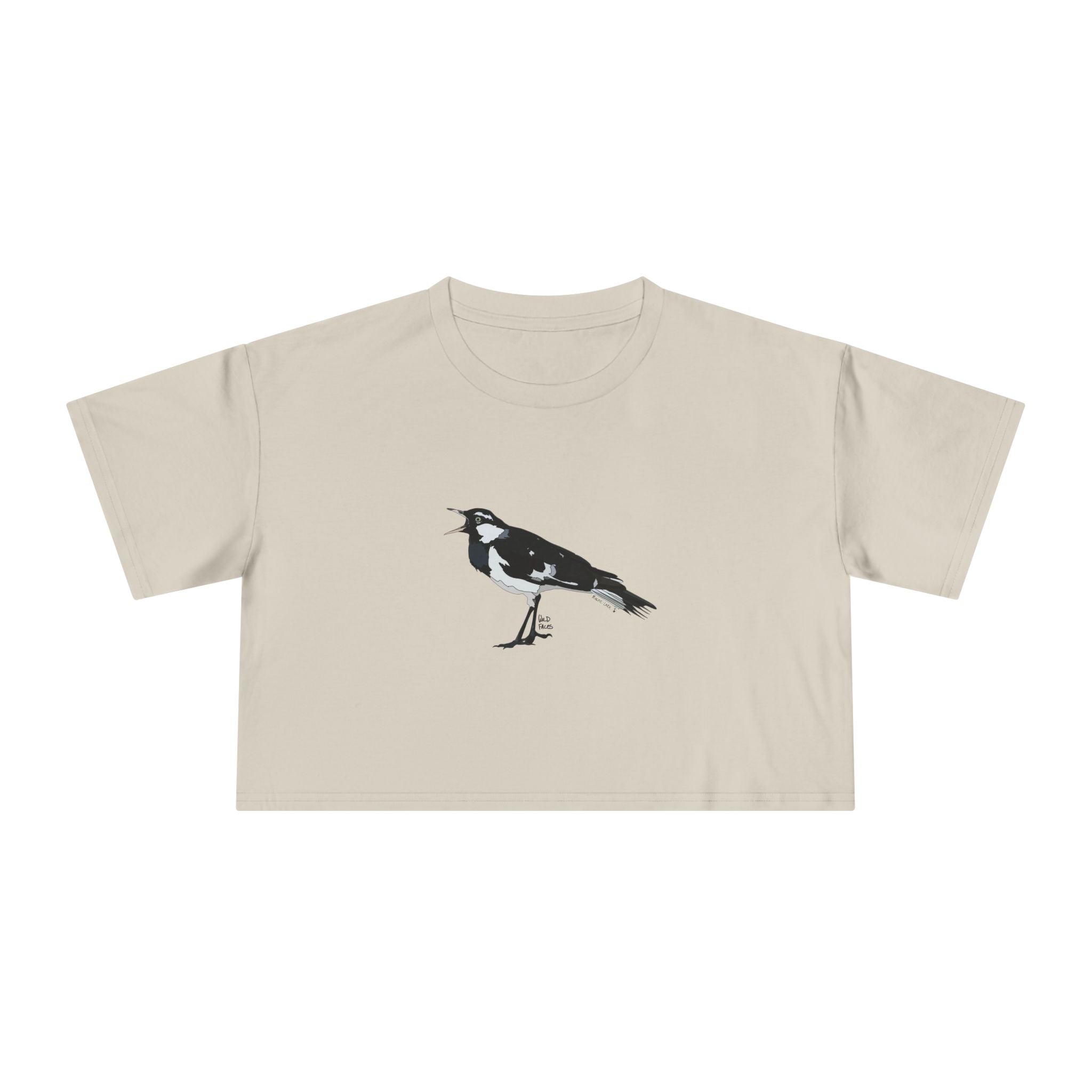 Magpie-Lark - Women's Crop Tee