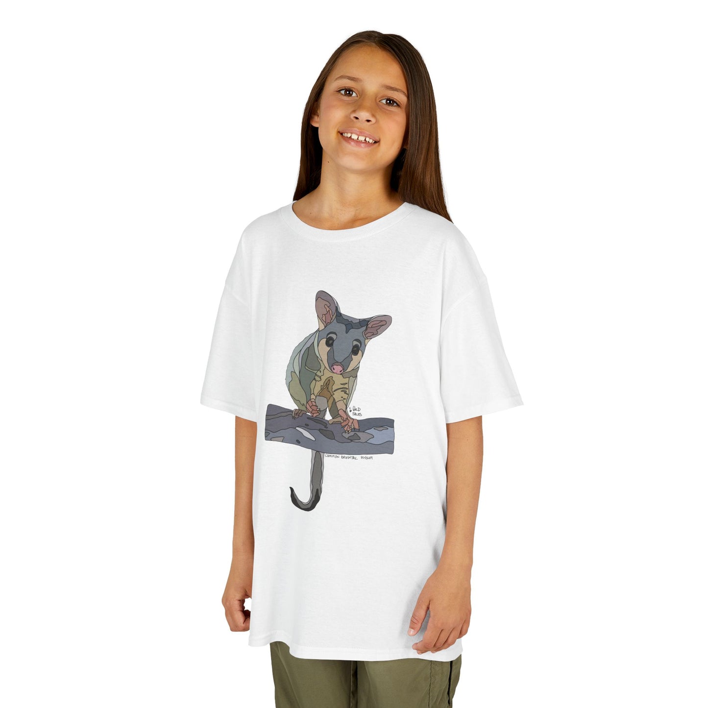 Common Brushtail Possum | Kids Heavy Cotton™ Tee