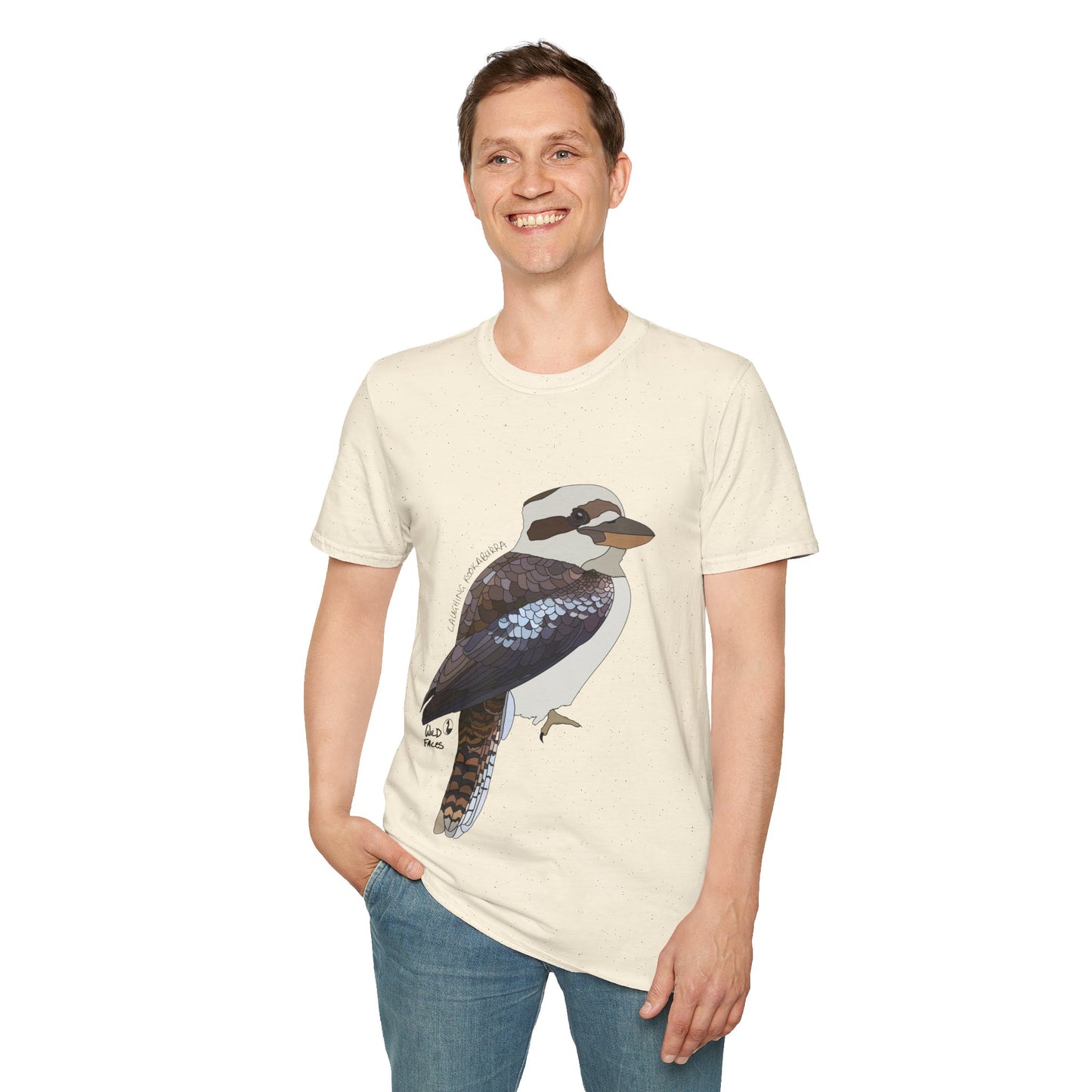 Laughing Kookaburra - Unisex Softstyle T-Shirt