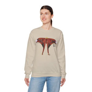 Hercules Moth Sweatshirt | Unisex Heavy Blend™ Crewneck Printify