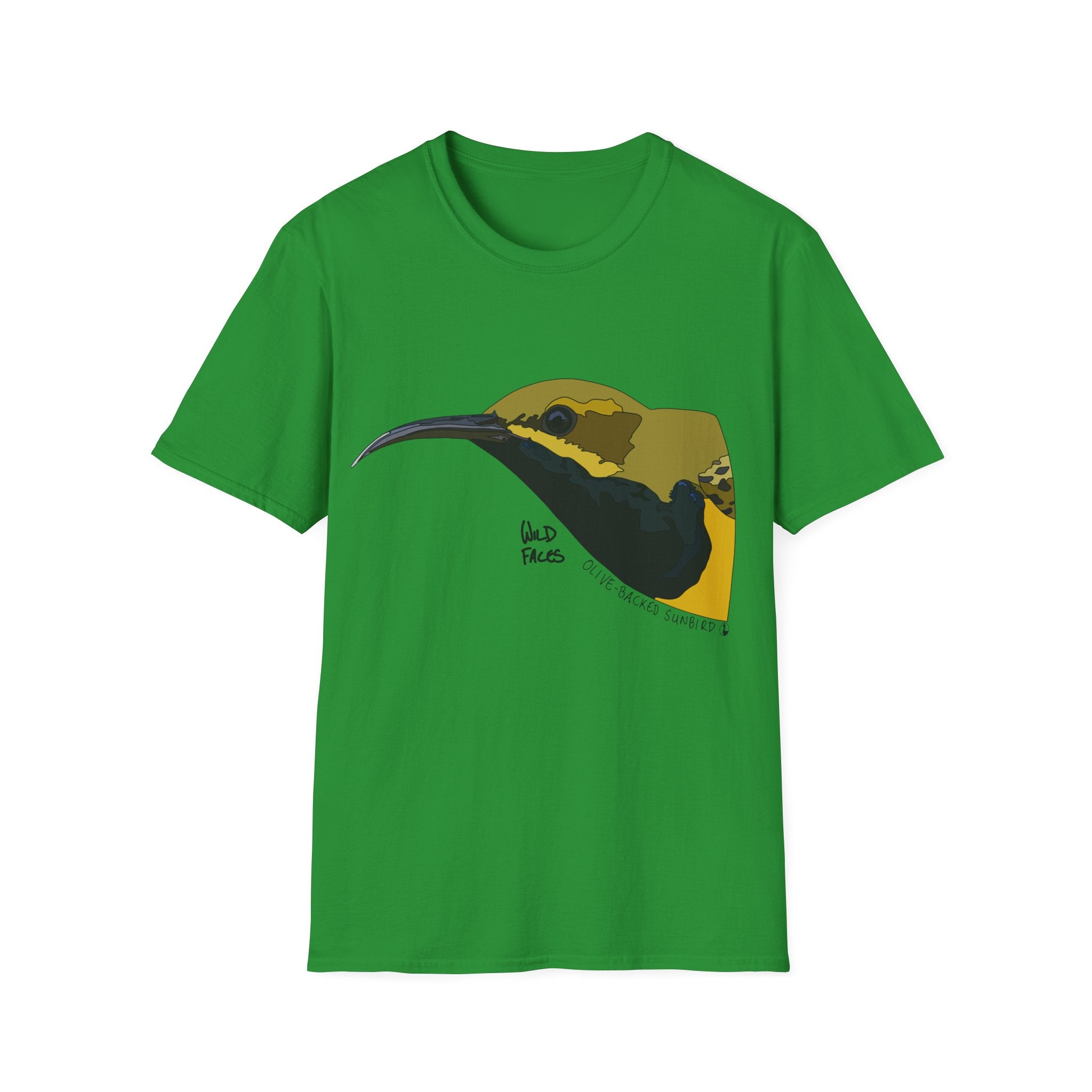 Olive-backed Sunbird - Unisex Softstyle T-Shirt Printify
