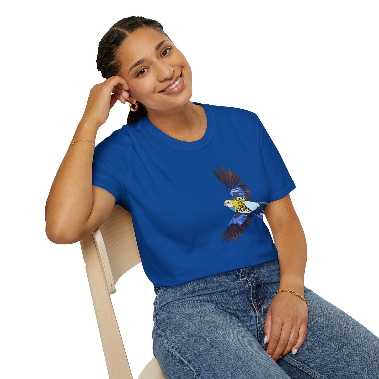 Pale-headed Rosella - Unisex Softstyle T-Shirt