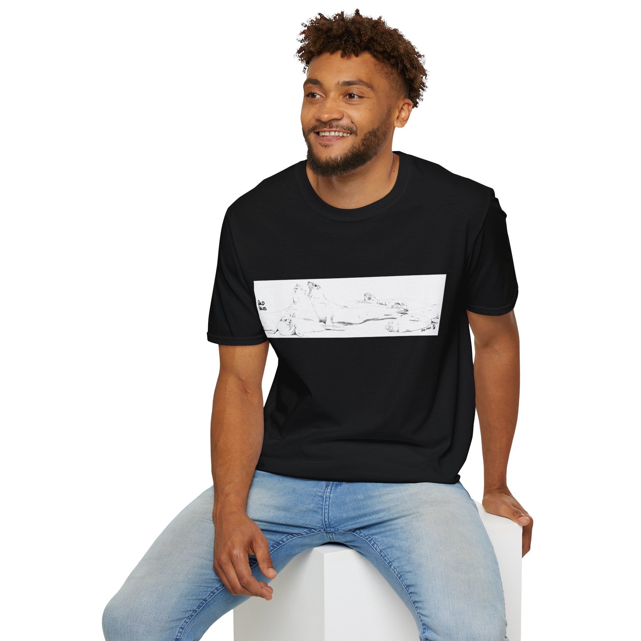 Sealion - Unisex Softstyle T-Shirt Printify