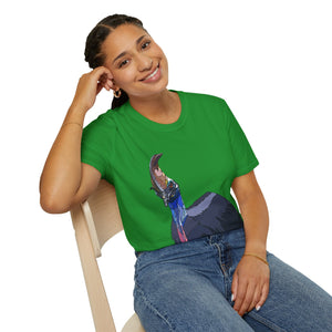 Southern Cassowary - Unisex Softstyle T-Shirt Printify