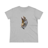 Frilled-neck Lizard - Women's Midweight Cotton Tee Printify