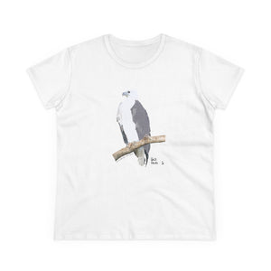 White-bellied Sea Eagle - Women's Midweight Cotton Tee Printify