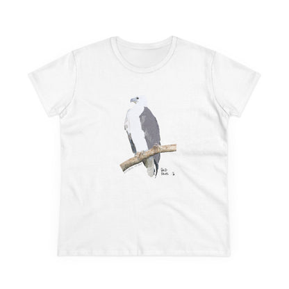 White-bellied Sea Eagle - Women's Midweight Cotton Tee Printify