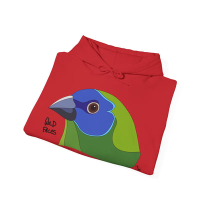 Blue-faced Parrotfinch | Unisex Heavy Blend™ Hooded Sweatshirt