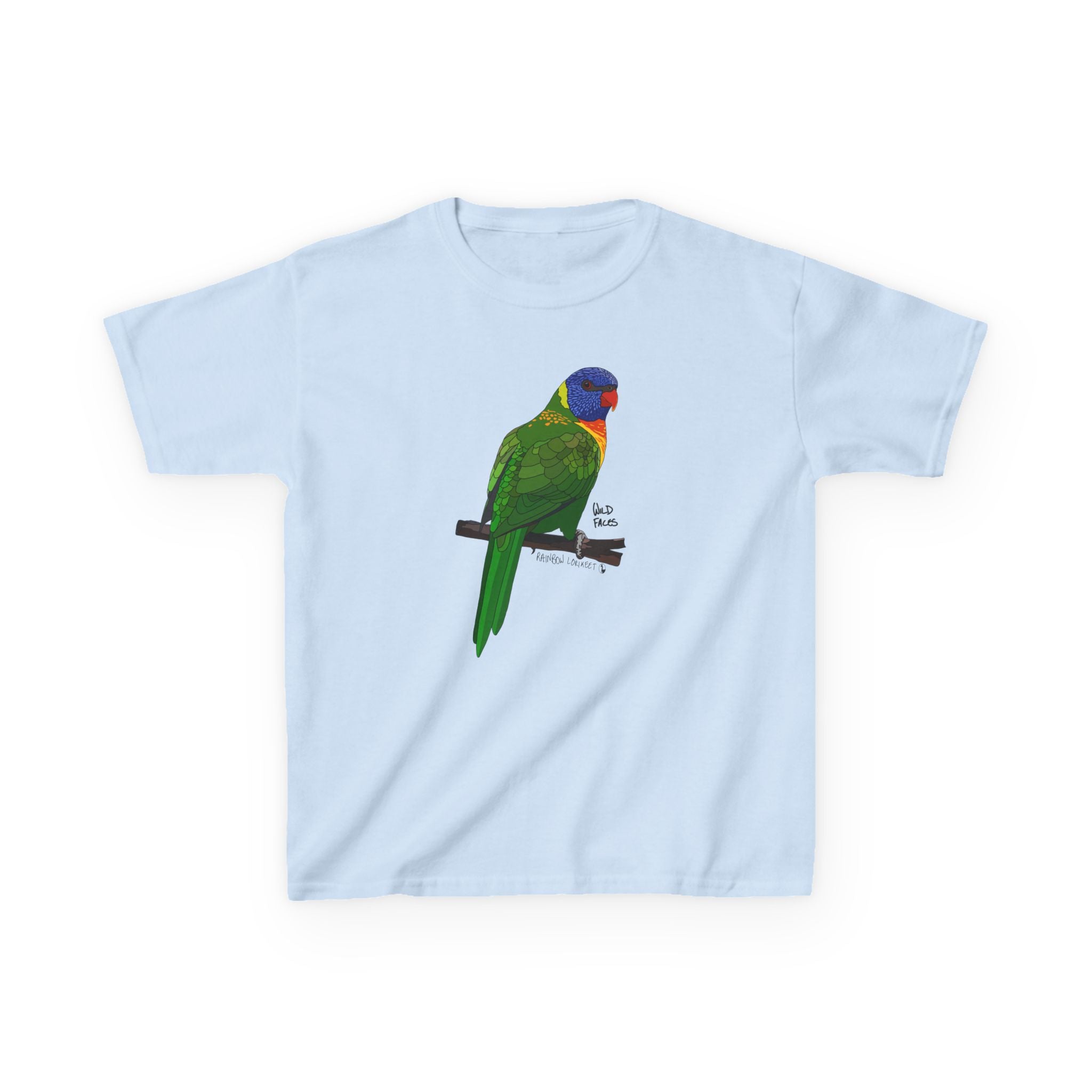 Rainbow Lorikeet | Kids Heavy Cotton™ Tee