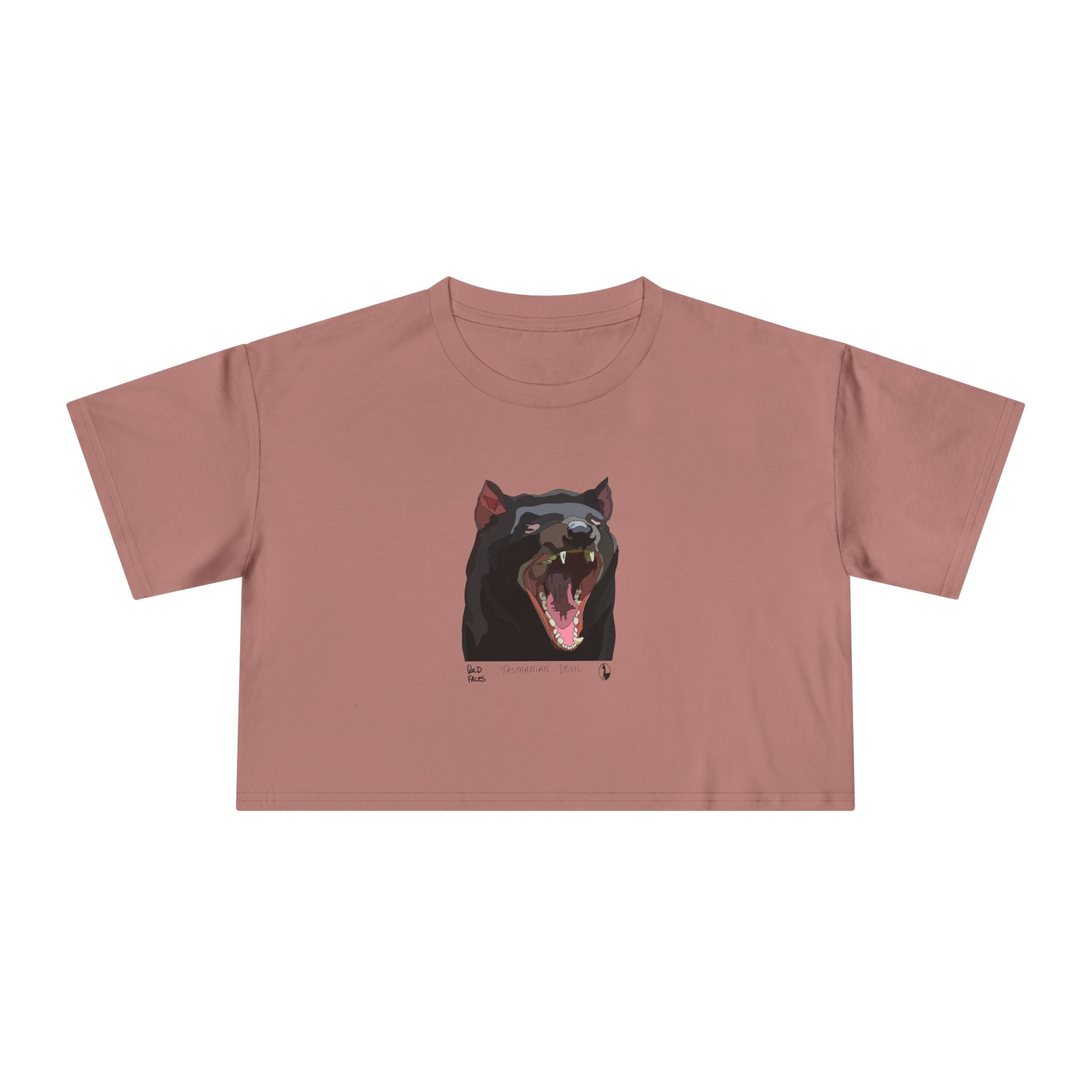 Tasmanian Devil - Women's Crop Tee