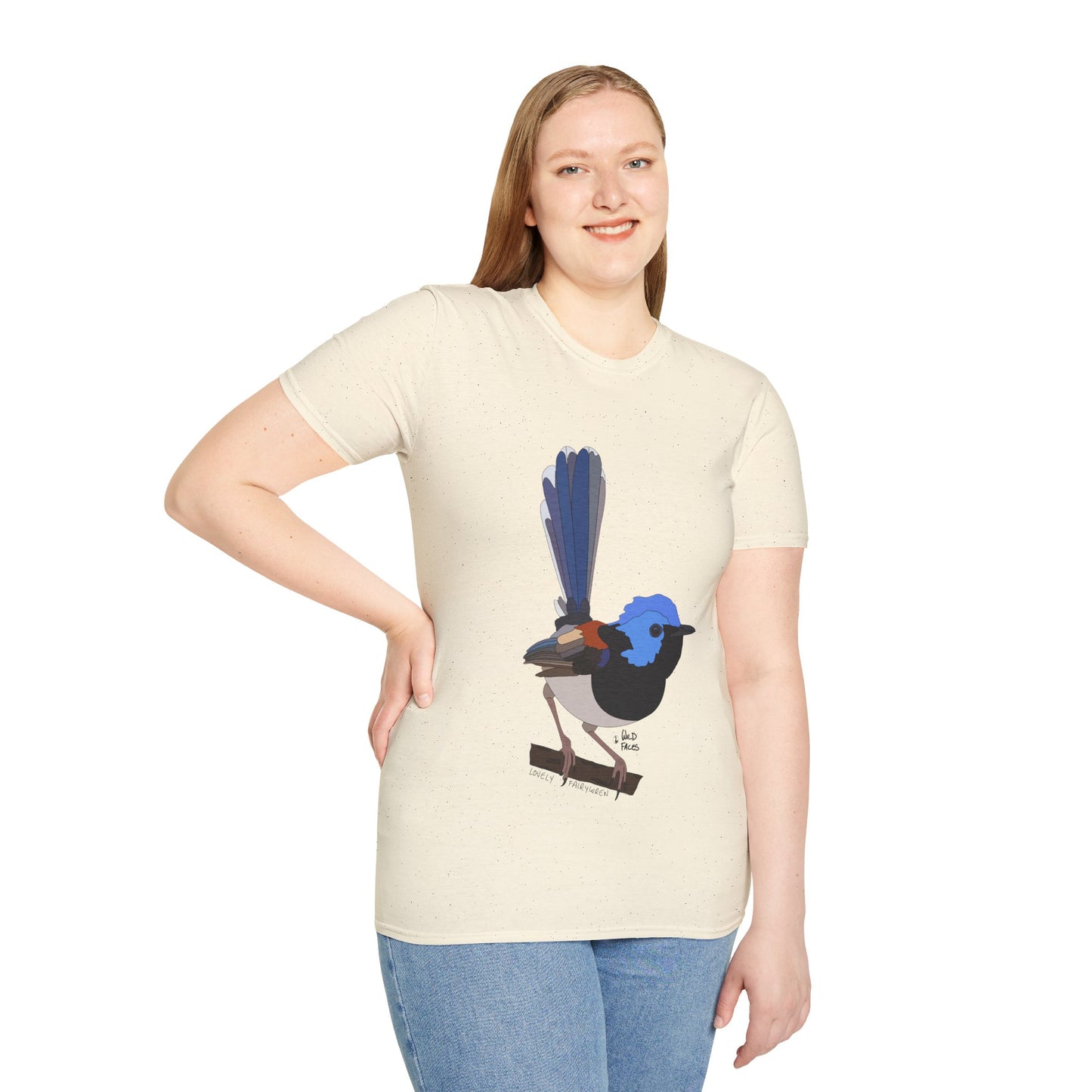 Lovely Fairy-wren - Unisex Softstyle T-Shirt