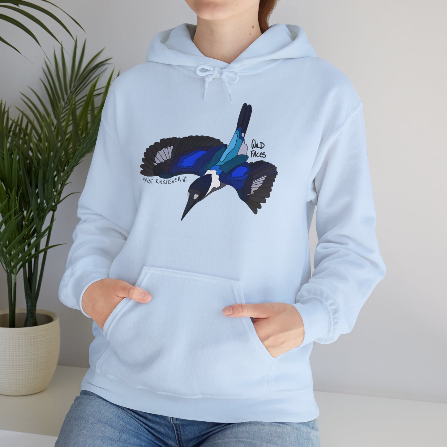 Forest Kingfisher | Unisex Heavy Blend™ Hooded Sweatshirt