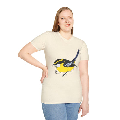 Yellow-breasted Boatbill - Unisex Softstyle T-Shirt