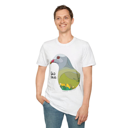 Wompoo Fruit Dove - Unisex Softstyle T-Shirt Printify