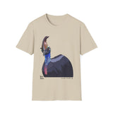 Southern Cassowary - Unisex Softstyle T-Shirt Printify