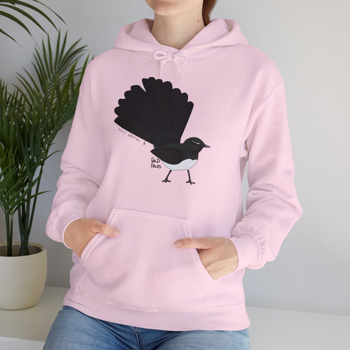 Willy Wagtail | Unisex Heavy Blend™ Hooded Sweatshirt