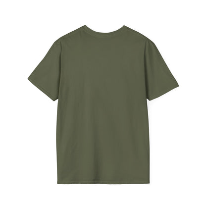 Green Turtle - Small design - Unisex Softstyle T-Shirt