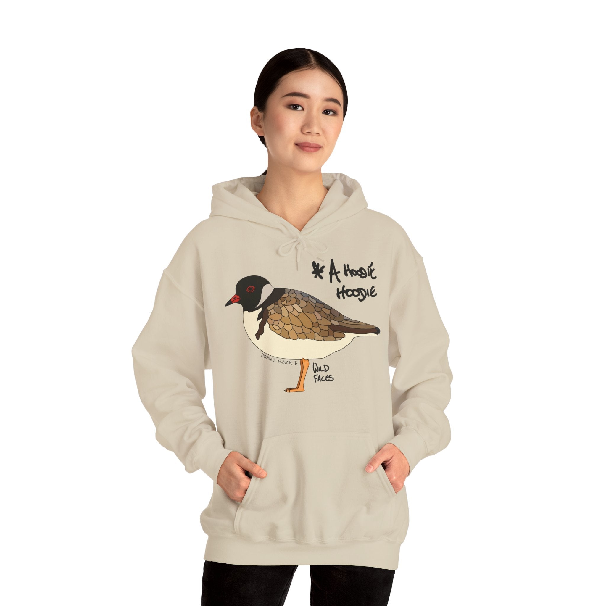 "A Hoodie Hoodie" | Hooded Plover | Unisex Heavy Blend™ Hooded Sweatshirt Printify