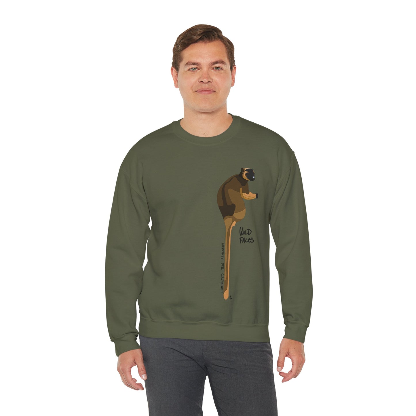 Lumholtz's Tree Kangaroo Sweatshirt | Unisex Heavy Blend™ Crewneck