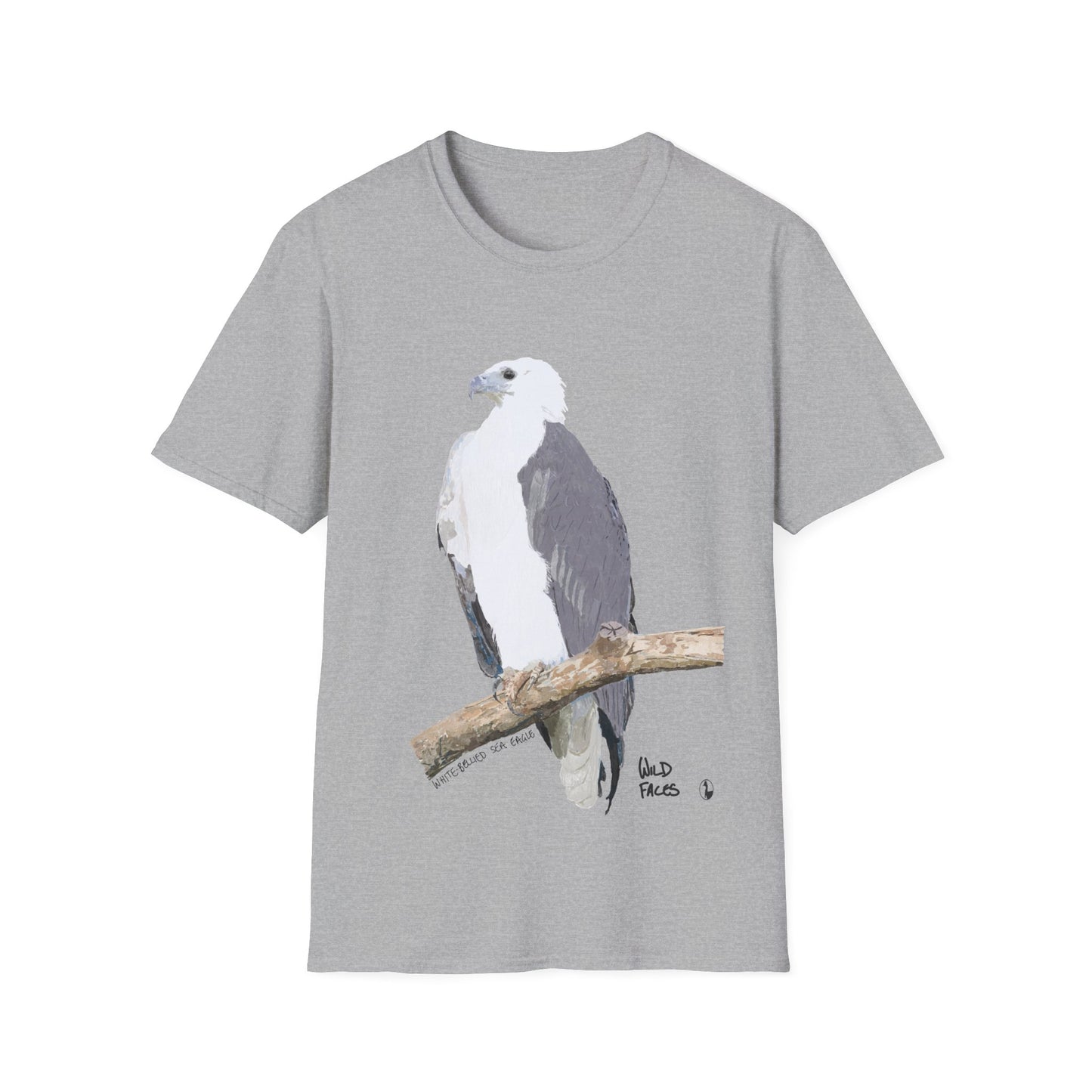 White-bellied Sea Eagle - Unisex Softstyle T-Shirt