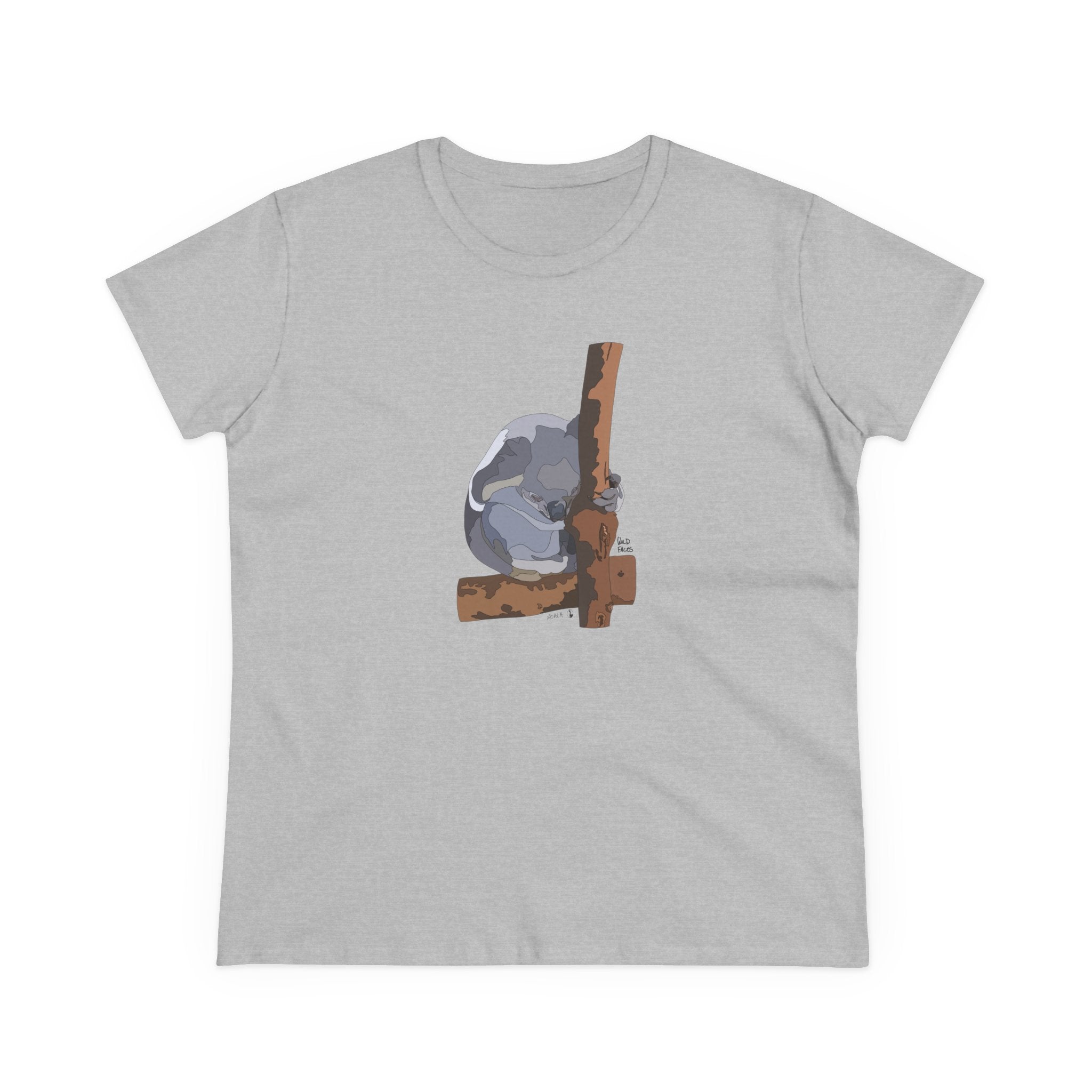 Koala - Women's Midweight Cotton Tee