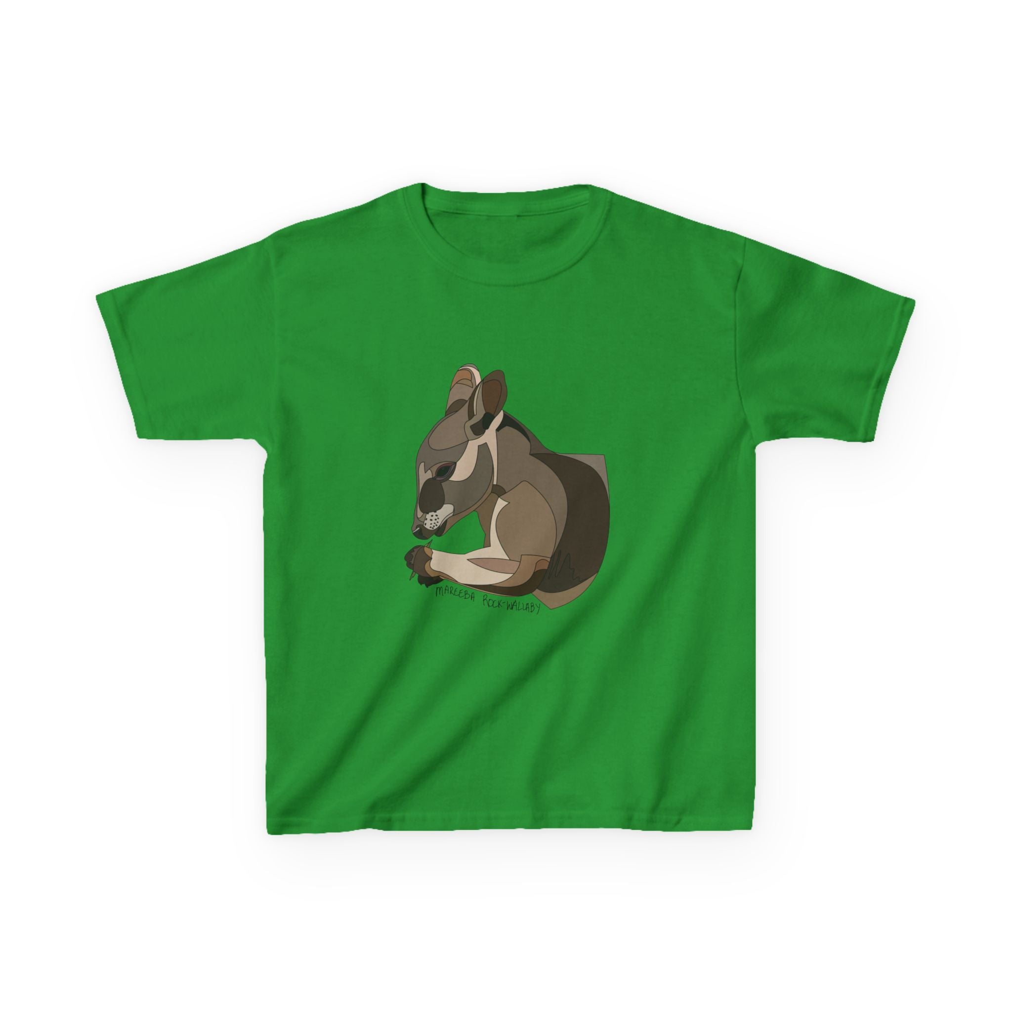 Mareeba Rock Wallaby | Kids Heavy Cotton™ Tee Printify