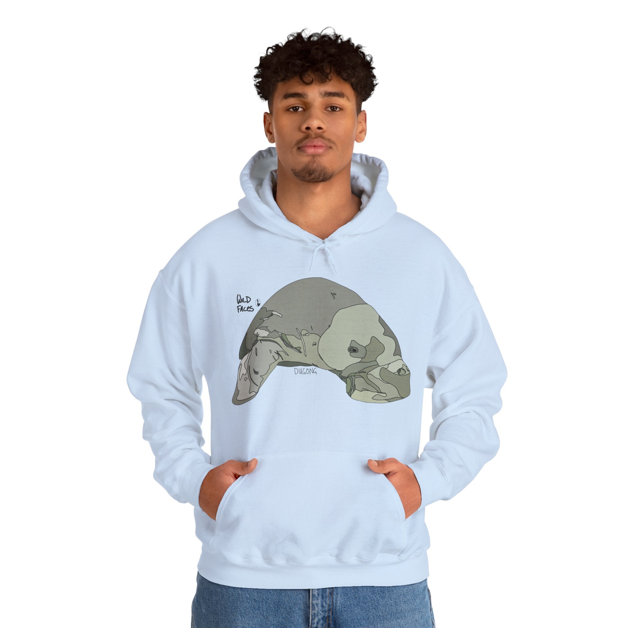 Dugong | Unisex Heavy Blend™ Hooded Sweatshirt Printify