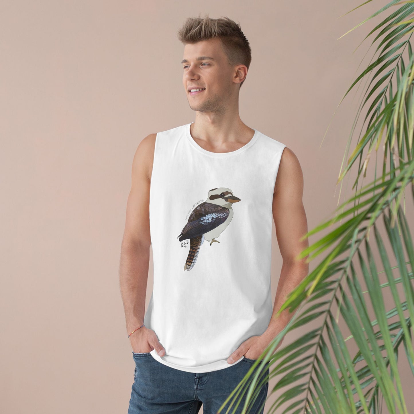 Laughing Kookaburra - Unisex Barnard Tank