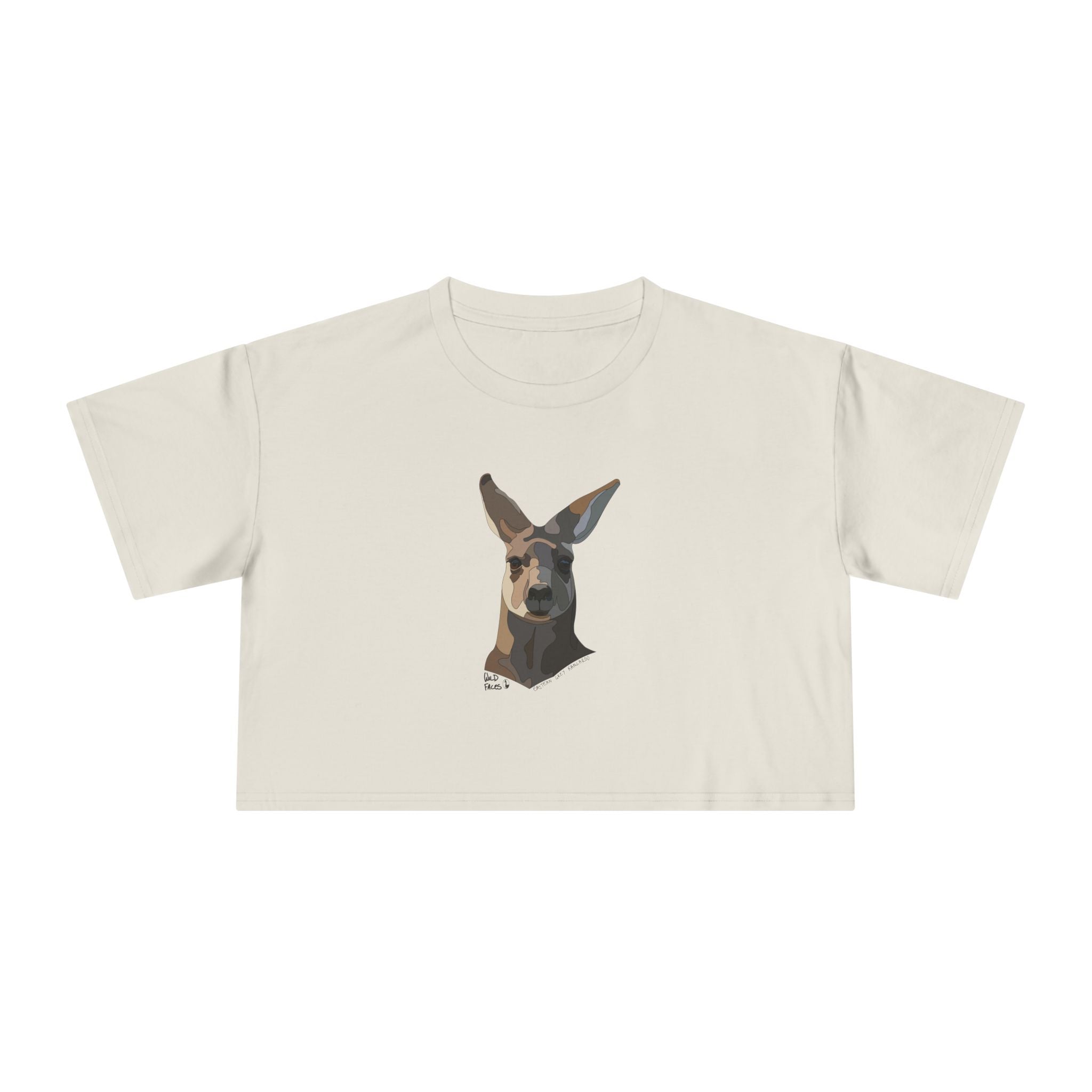 Eastern Grey Kangaroo - Women's Crop Tee