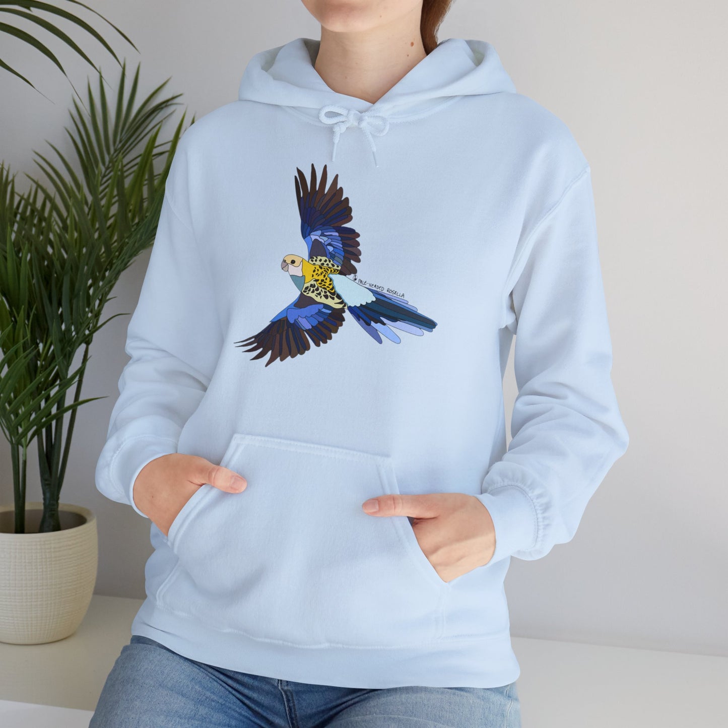 Pale-headed Rosella | Unisex Heavy Blend™ Hooded Sweatshirt