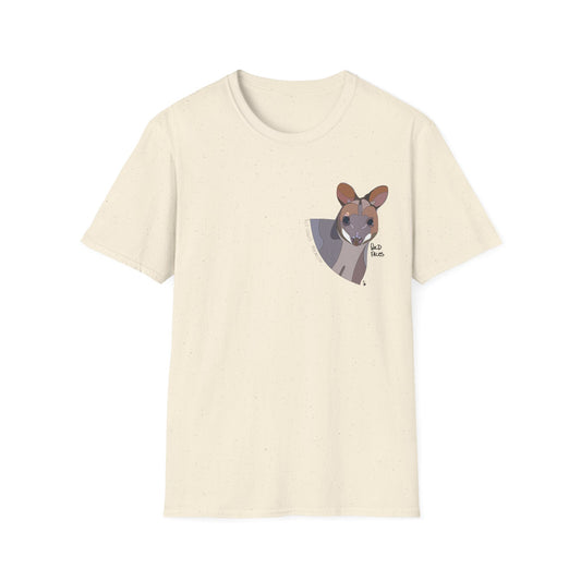 Red-legged Pademelon - Small design - Unisex Softstyle T-Shirt