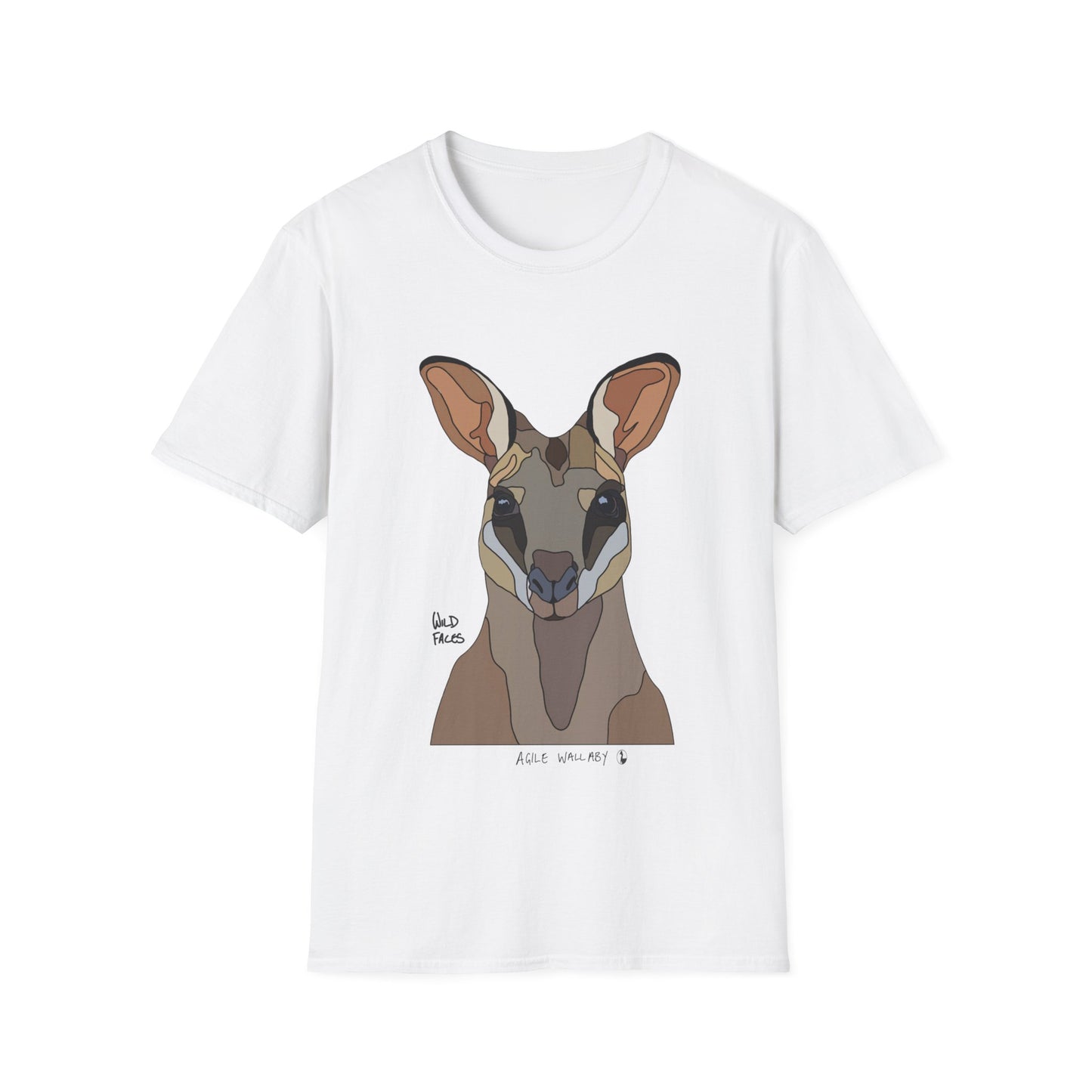 Agile Wallaby - Unisex Softstyle T-Shirt