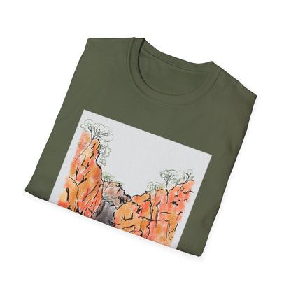 Southern Rockhole, Nitmiluk- Unisex Softstyle T-Shirt