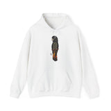 Red-tailed Black Cockatoo | Unisex Heavy Blend™ Hooded Sweatshirt