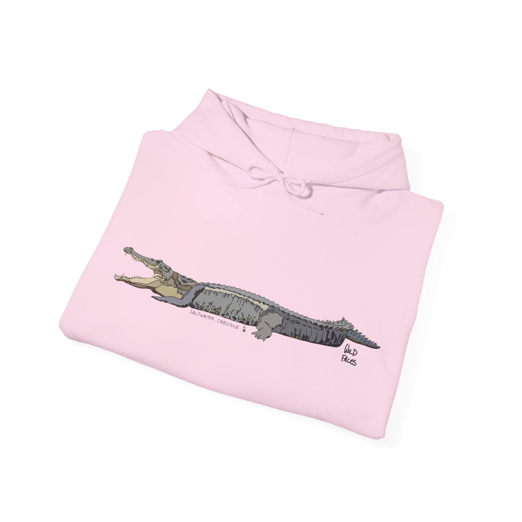 Saltwater Crocodile | Unisex Heavy Blend™ Hooded Sweatshirt Printify